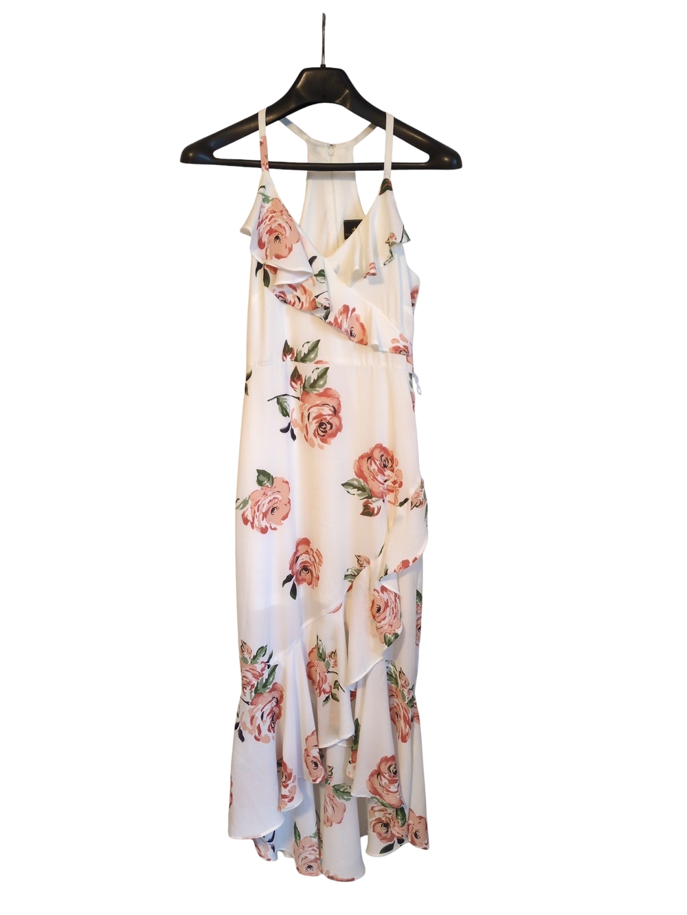 Disney Princess High Low Midi Dress with Blush Floral Print Size S